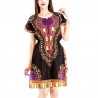 Vestido Dashiki negro