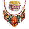 Conjunto de collar y pulsera boho chic