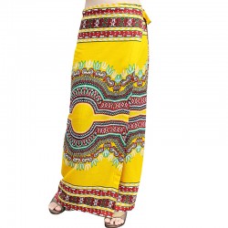 Jupe jaune Dashiki