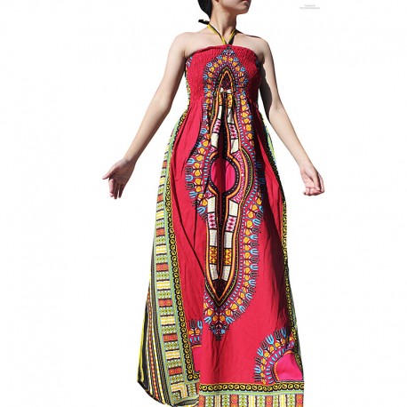 Maxi top dashiki dress