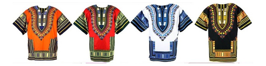 Magliette Dashiki Uomo